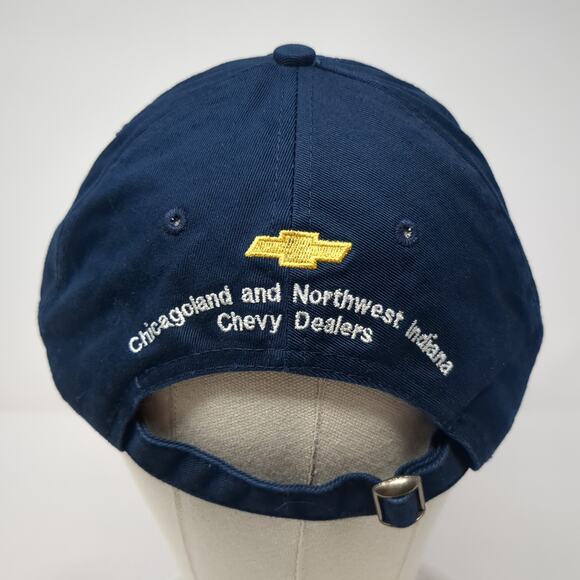 Summer of Baseball Chicagoland & Northwest Chevy Dealers Slideback Cap Blue OS - Picture 6 of 9